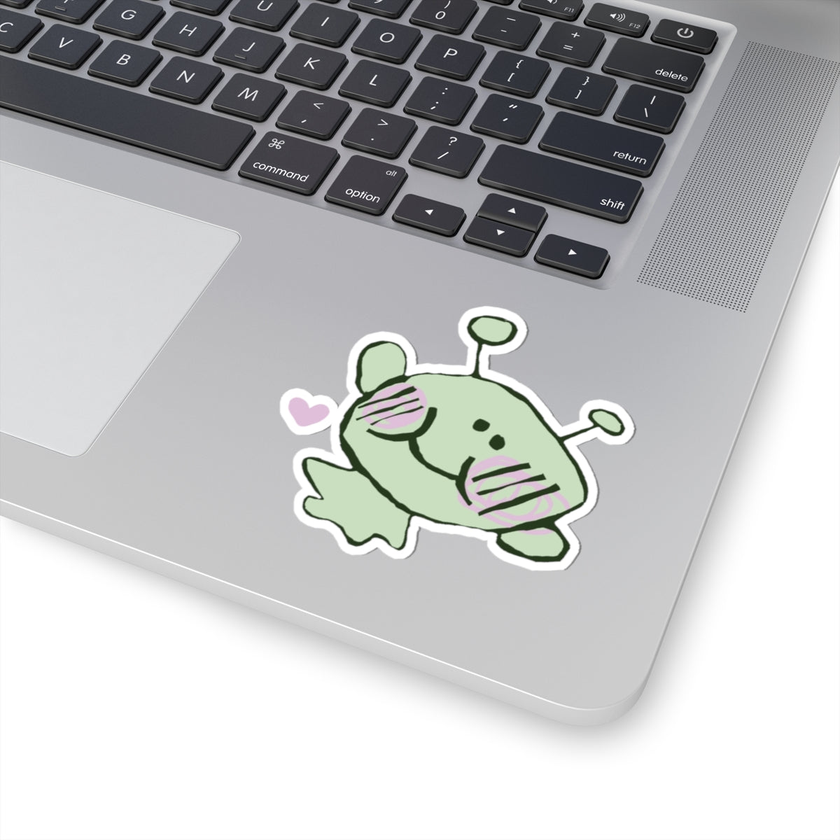 Lovey-Dovey Alien | Vinyl Sticker