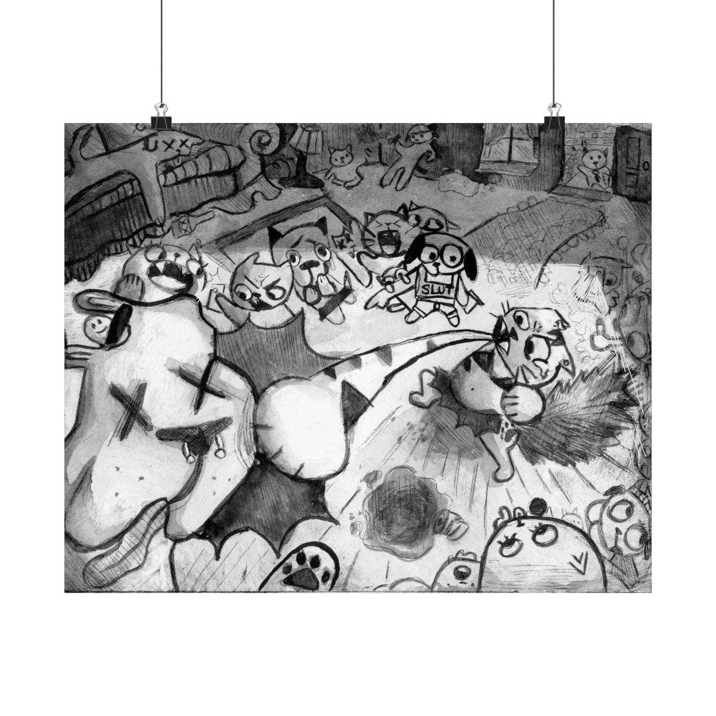 STICK IT 2 THE B!TCH | Decorative Poster