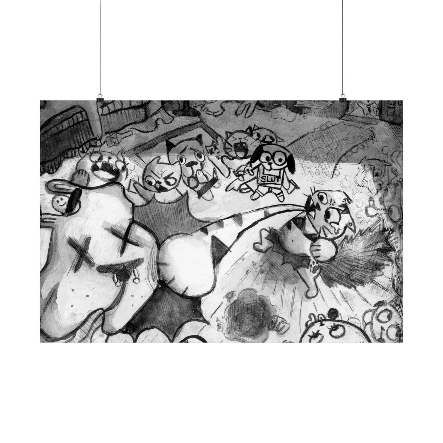 STICK IT 2 THE B!TCH | Decorative Poster